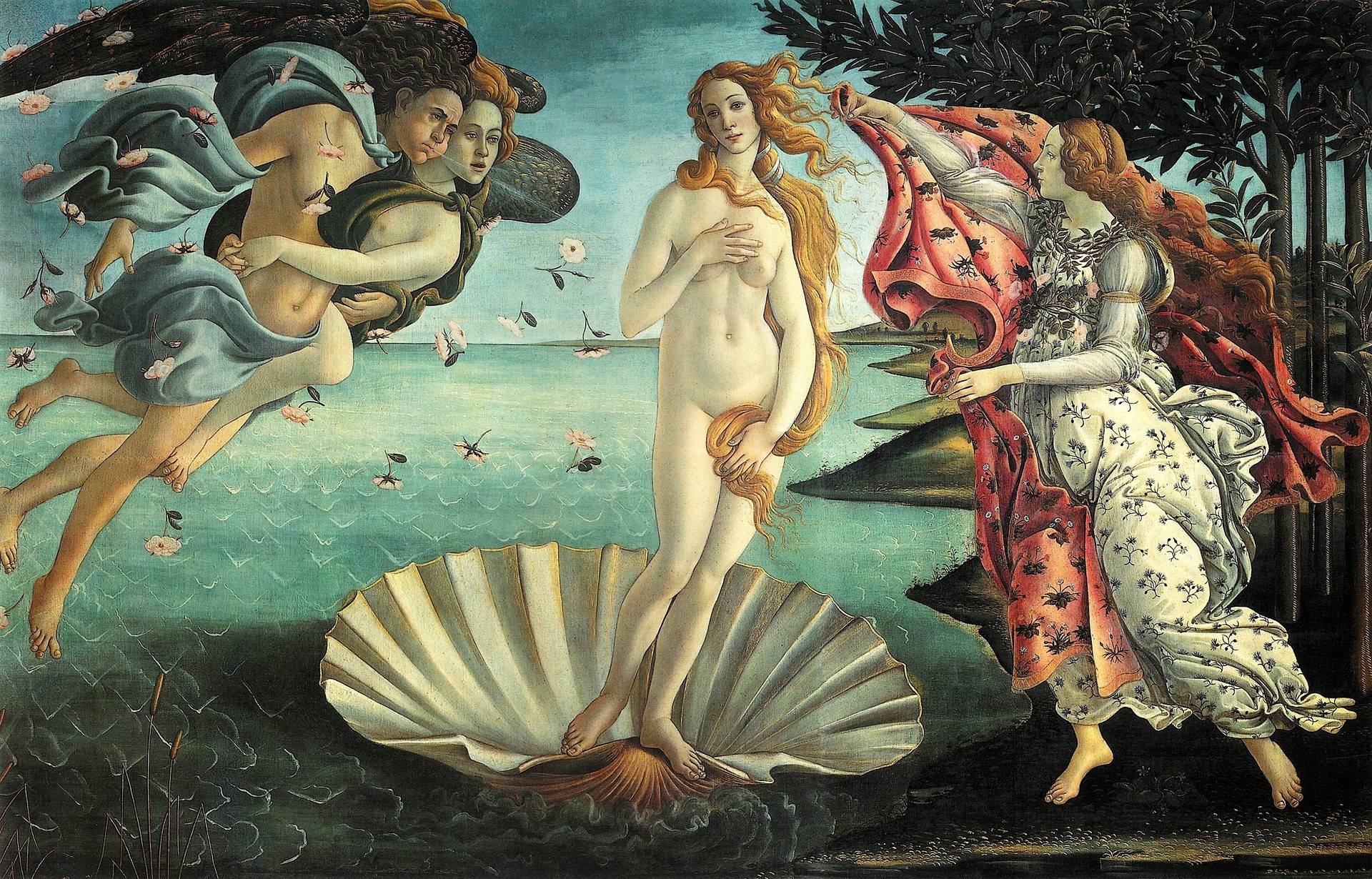 Tableau Naissance de Vénus de Botticelli